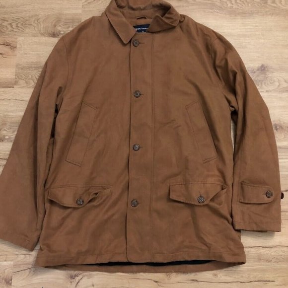 Vintage NORM THOMPSON escape from the ordinary Coat jacket Wool sz Large Brown